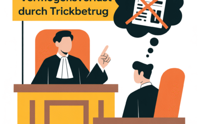 Vermögensverlust bei Opfern eines Trickbetrugs